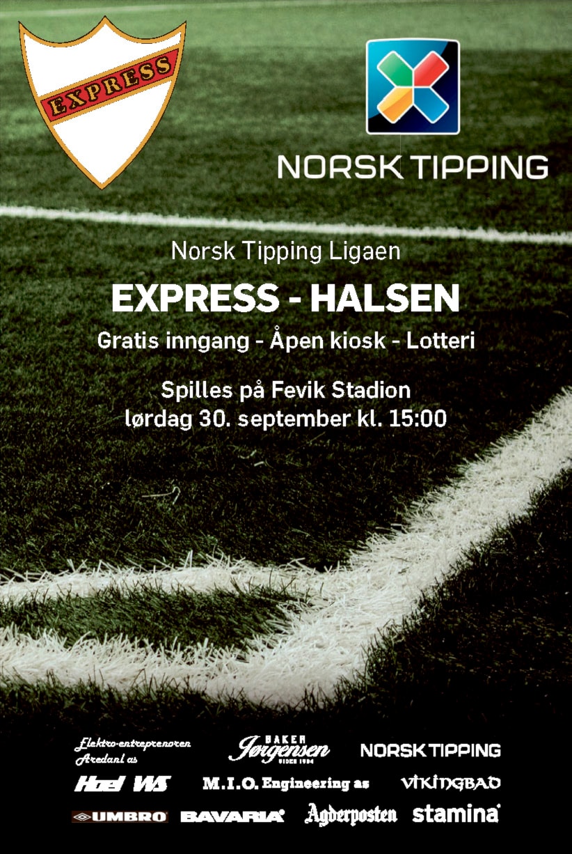 Norsk Tipping-Ligaen avd. 3: Express - Halsen
